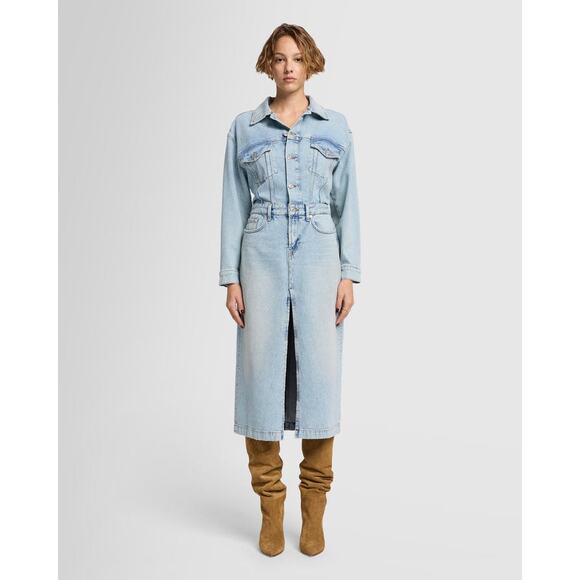 7 For All Mankind Dresses & Skirts - 7 For All Mankind Relaxed Denim Dress